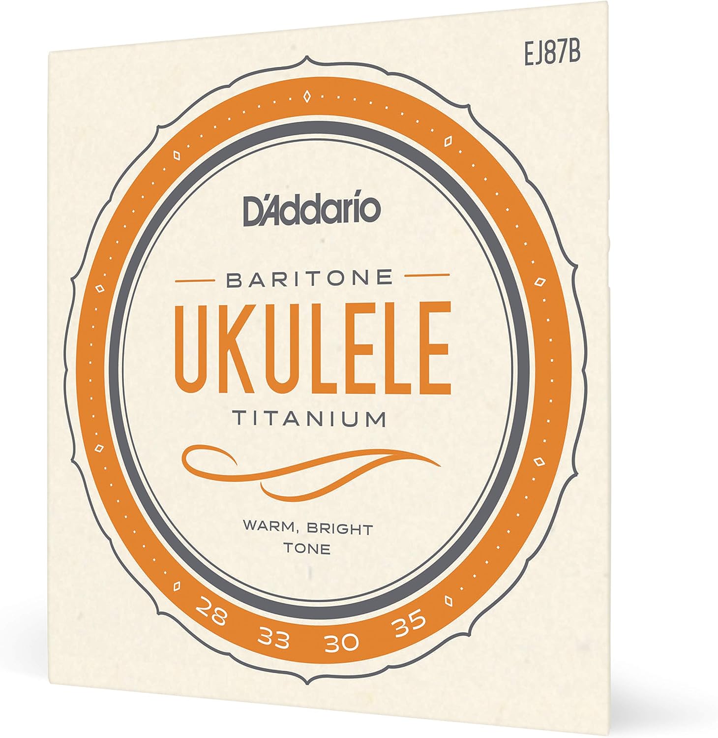 Baritone Ukulele Titanium Strings - D'Addario - 18-35