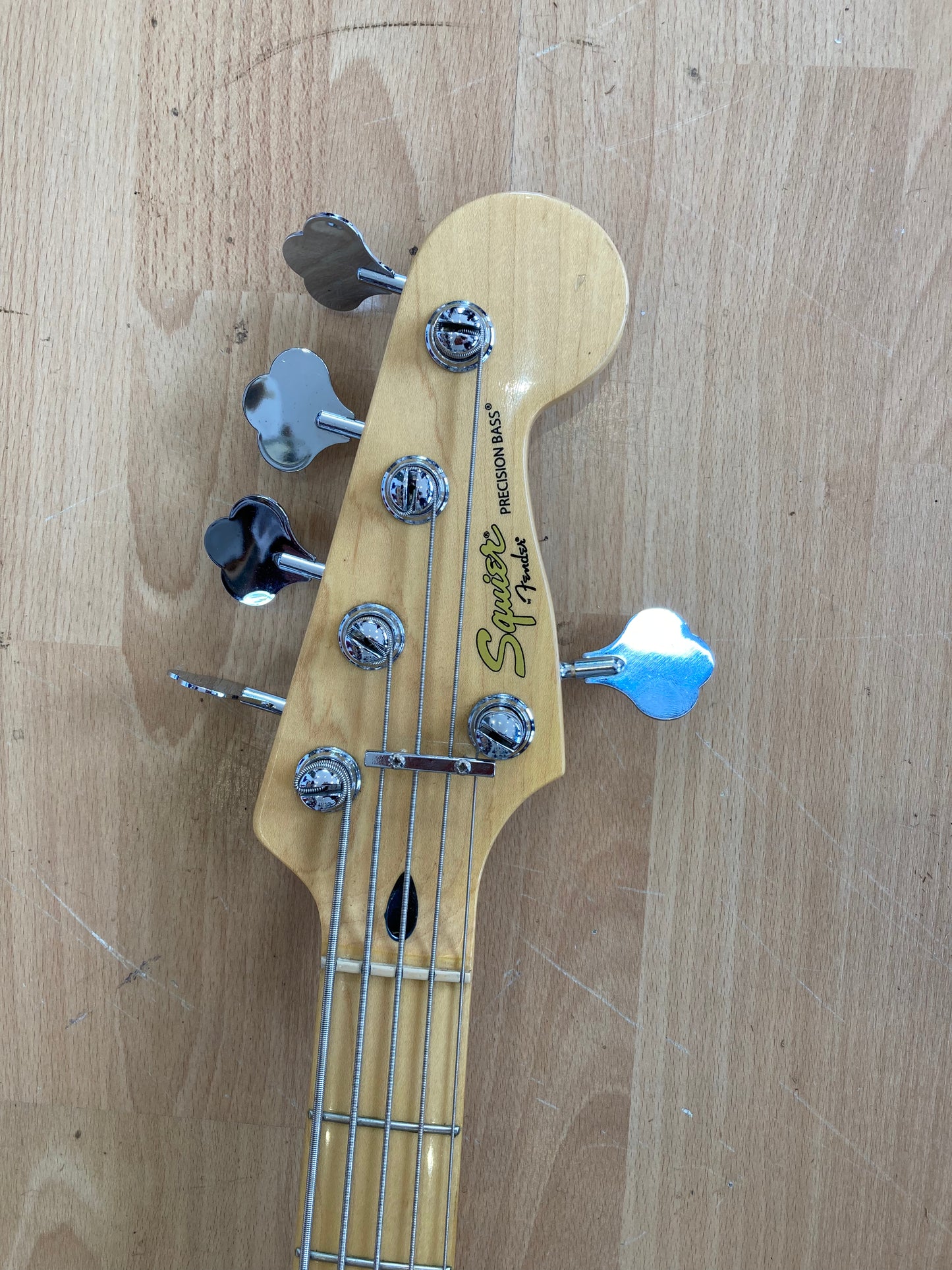 Fender Squier 5 String Percussion Bass Sunburst - Excellent Condition