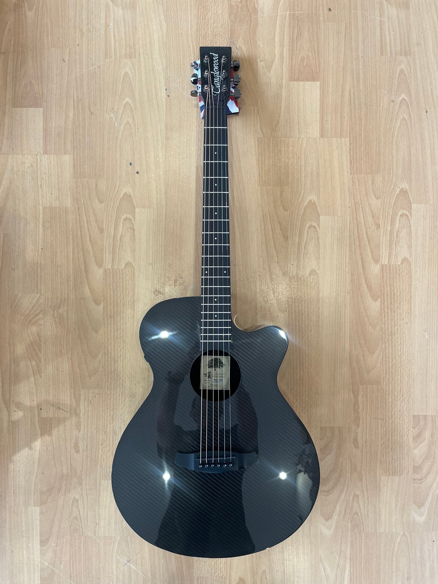 Tanglewood TW4CECBN Winterleaf Carbon Fiber Electro Acoustic Guitar