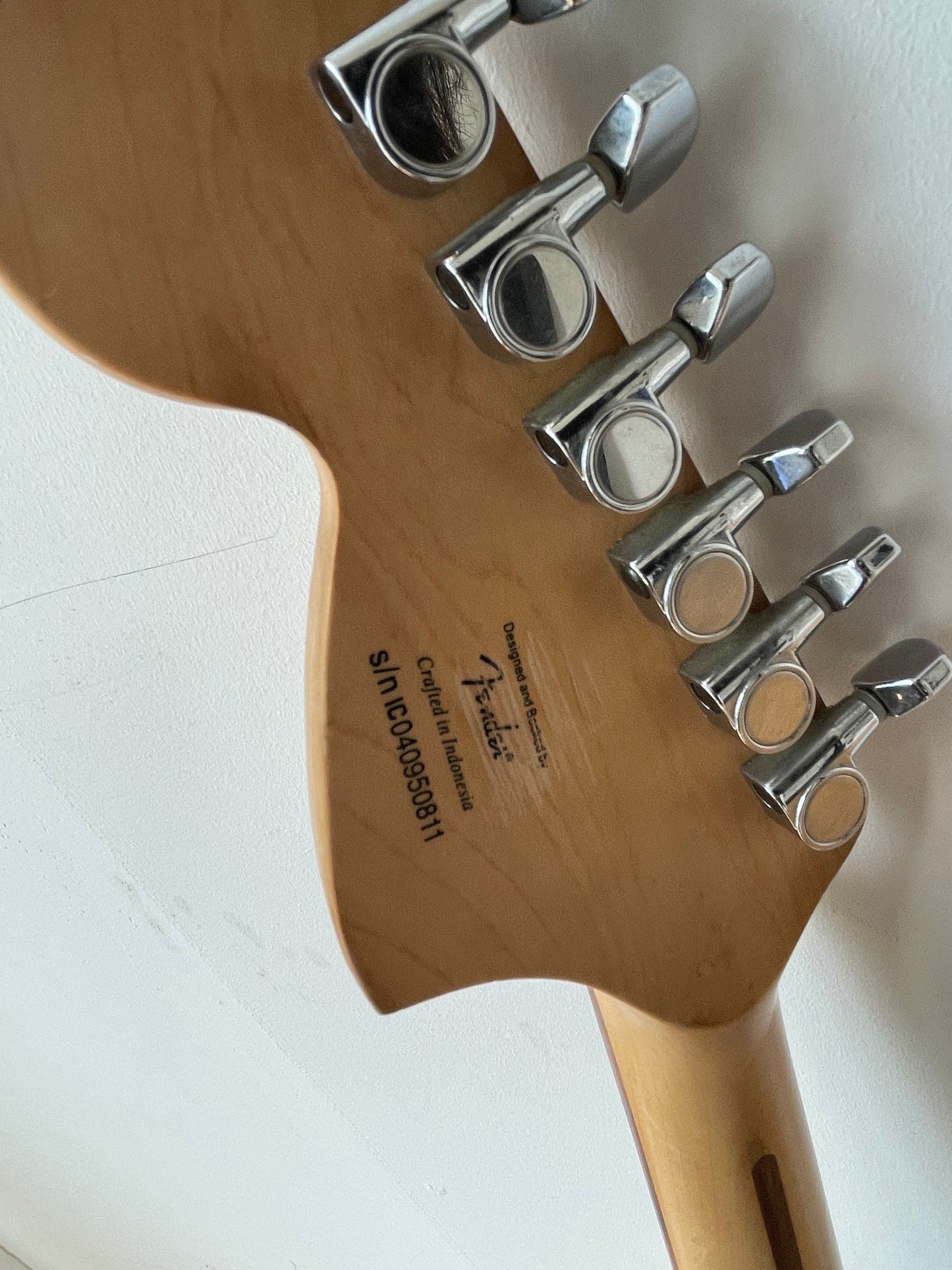 Jet Black Squier Strat