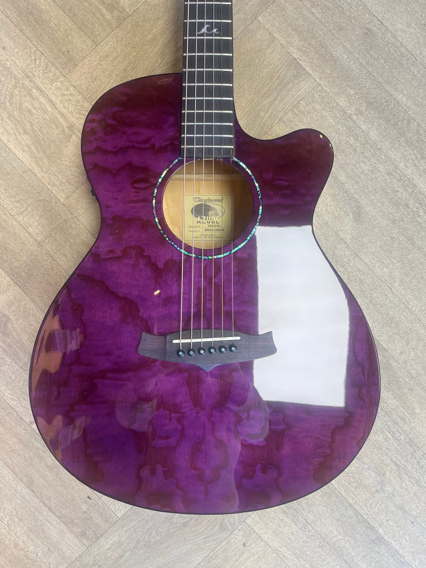 Tanglewood Azure Series - Foxglove Purple Gloss