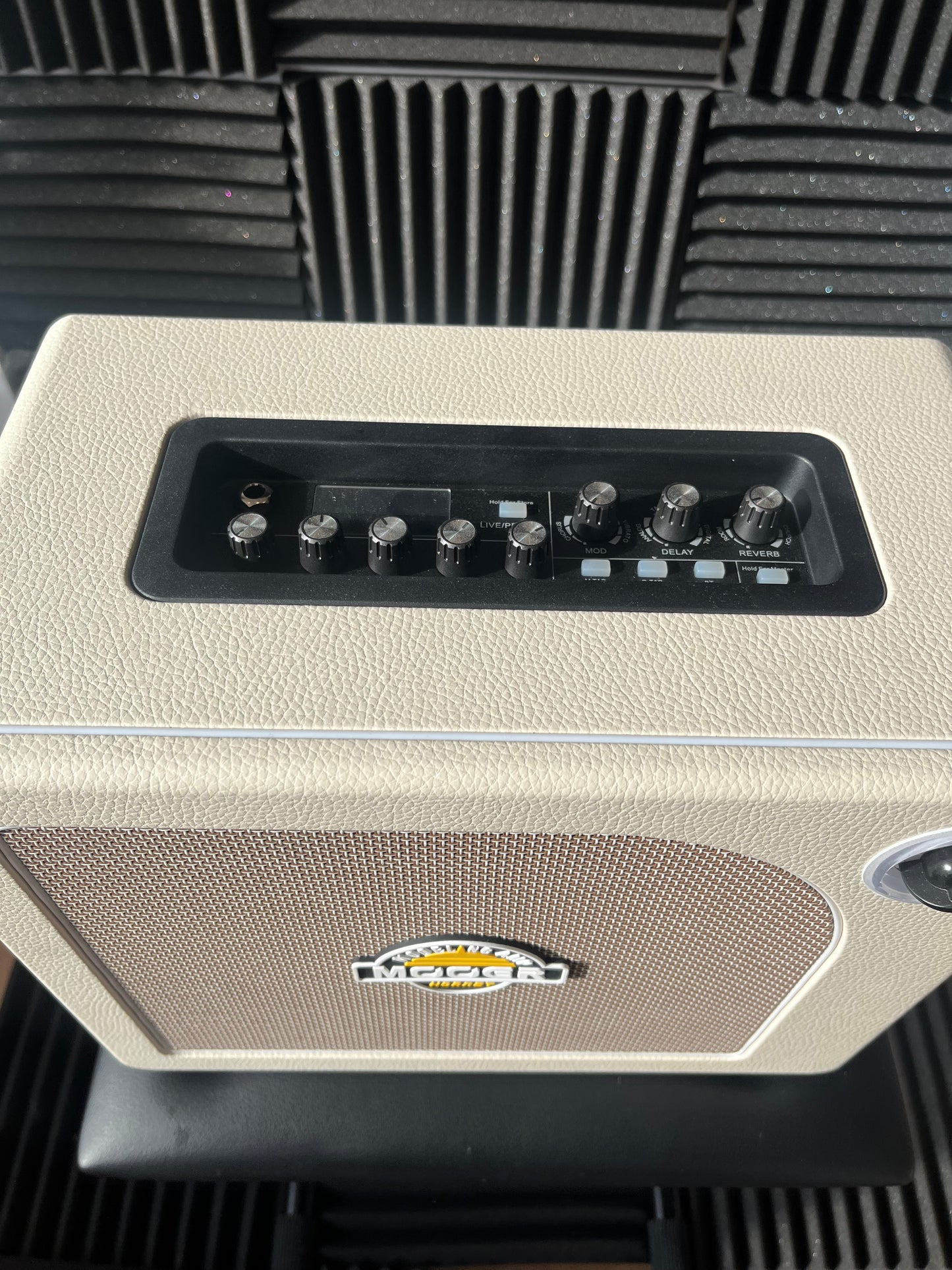MOOER HORNET 30W MODELING GUITAR AMP WHITE