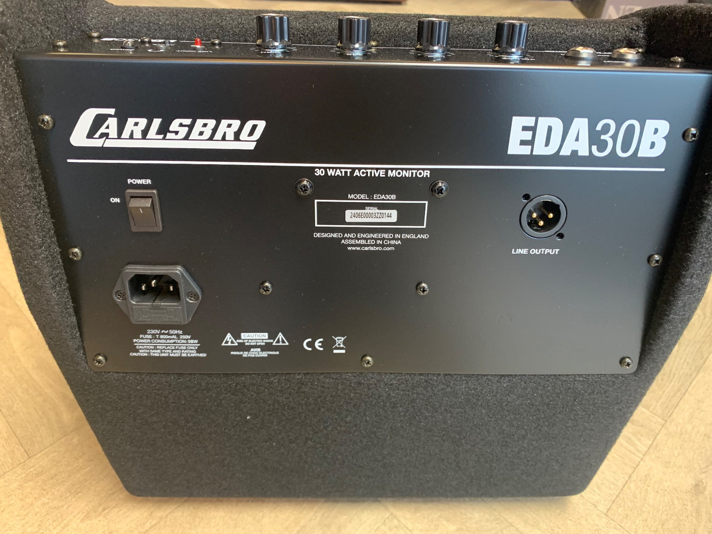 BRAND NEW AND BOXED Carlsbro EDA30 10" Electronic Drum Monitor - 30W