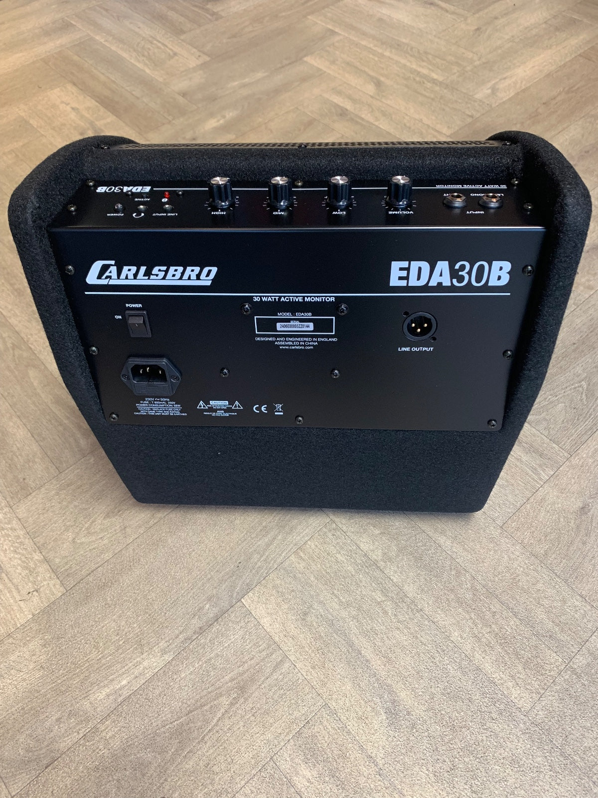 BRAND NEW AND BOXED Carlsbro EDA30 10" Electronic Drum Monitor - 30W