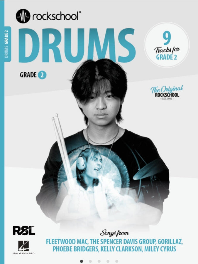 Drums - Grade 2 - Rockschool 2024