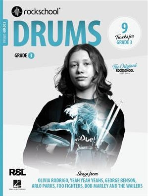 Drums - Grade 3 - Rockschool 2024