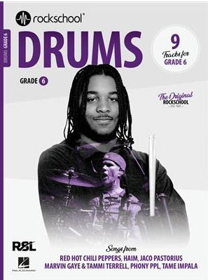 Drums - Grade 6 - Rockschool 2024