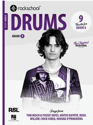 Drums - Grade 8 - Rockschool 2024