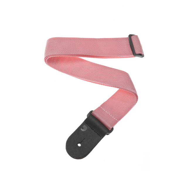 D'Addario Polypropylene Guitar Strap , Pink