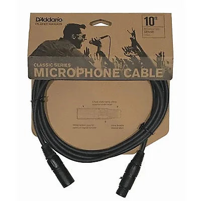 Classic Series XLR Microphone/Powered Speaker Cable, XLR to XLR - 25ft