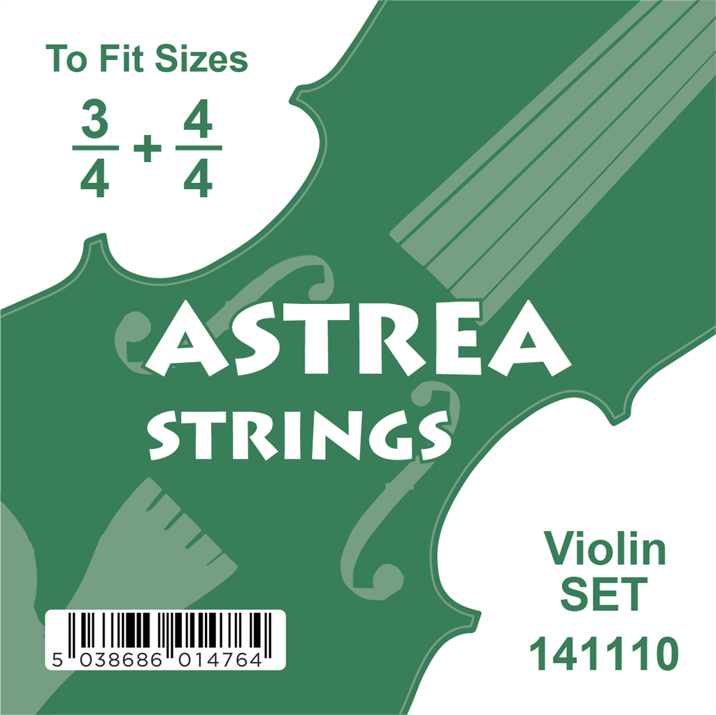 ASTREA VIOLIN STRING SET - 3/4 + 4/4