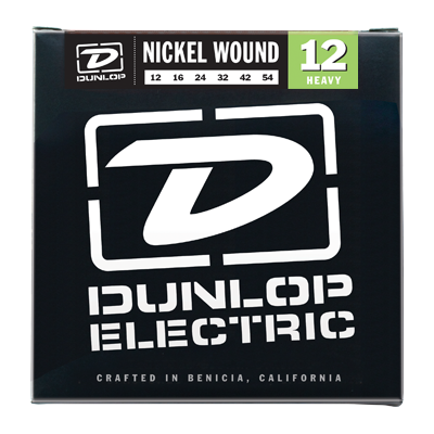 Dunlop Nickel Wound ELectric Guitar Strings 12/54