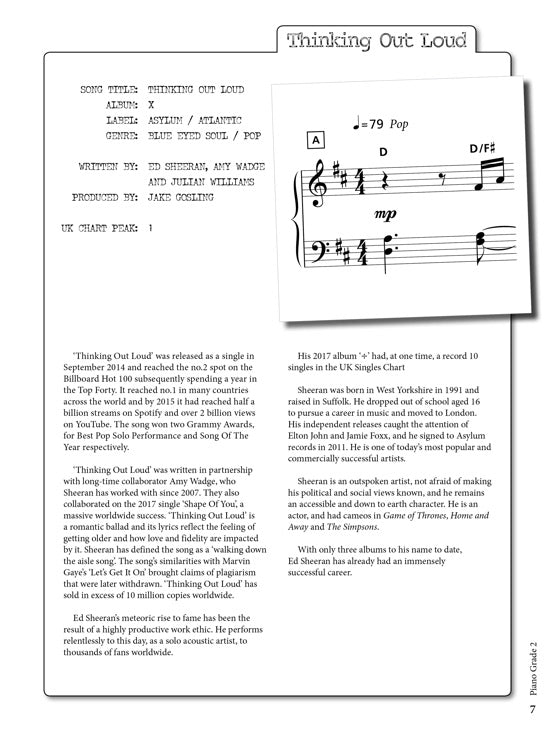Piano - Grade 2 Syllabus Book - RockSchool