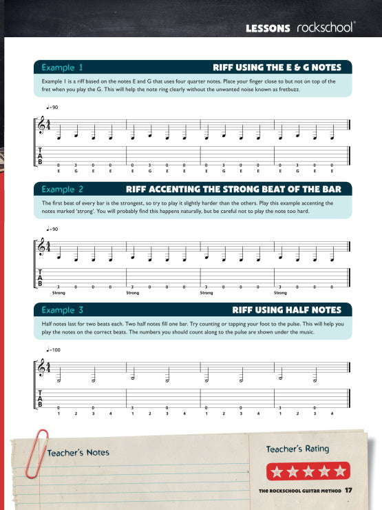 Guitar - Method Syllabus Book - Rockschool