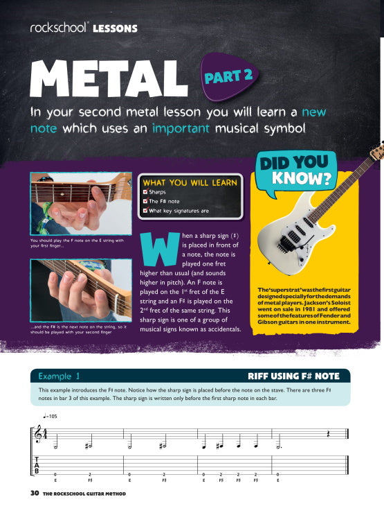 Guitar - Method Syllabus Book - Rockschool