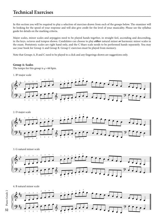 Piano - Grade 2 Syllabus Book - RockSchool