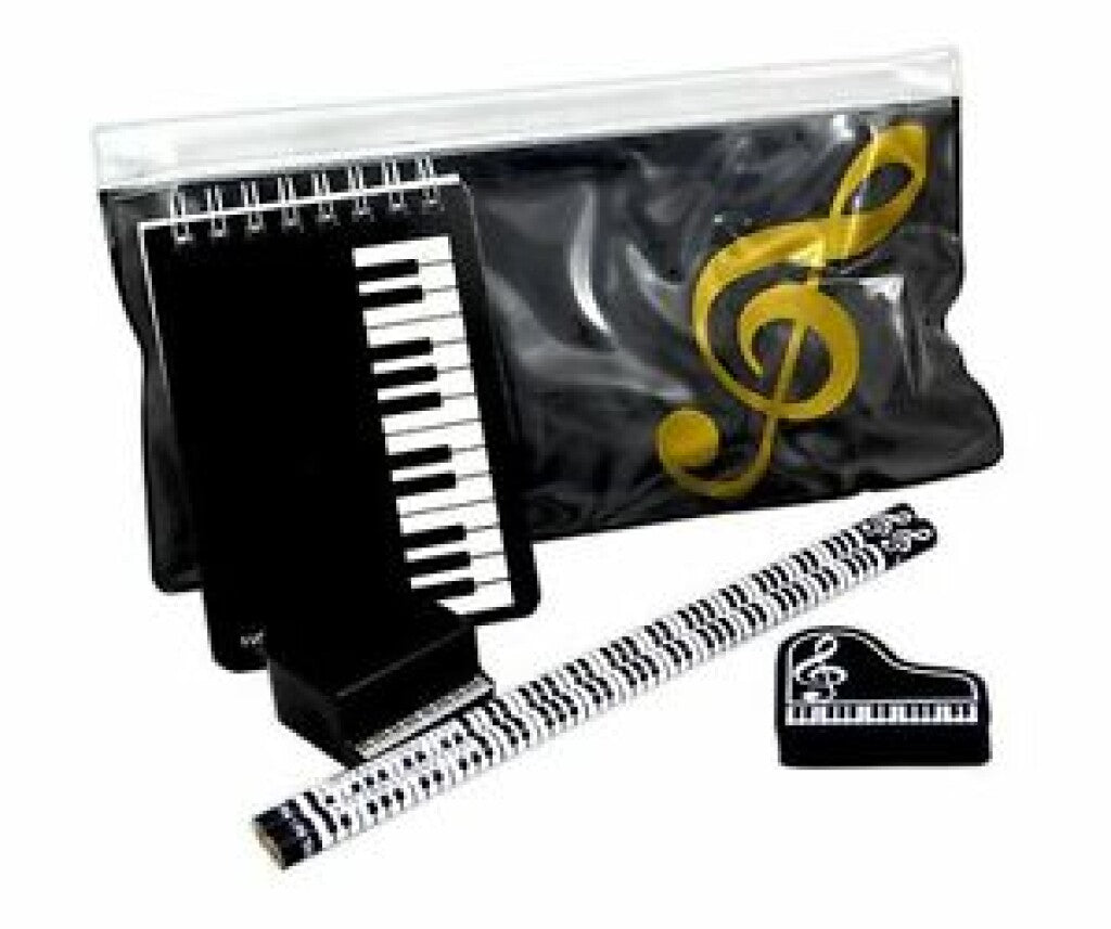SMALL STATIONERY KIT TREBLE CLEF DESIGN