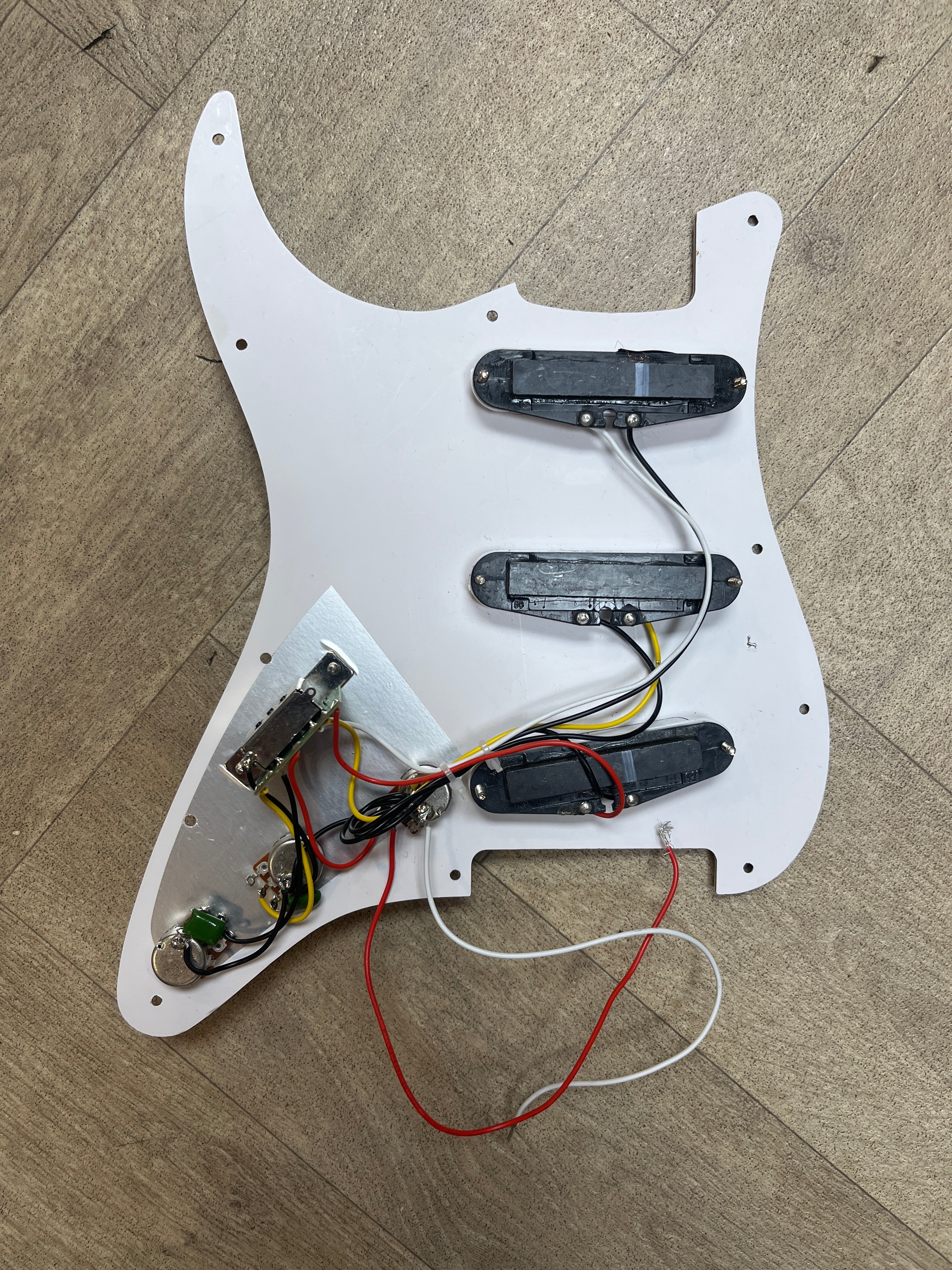 Squier fully loaded pick guard. Spares and repairs