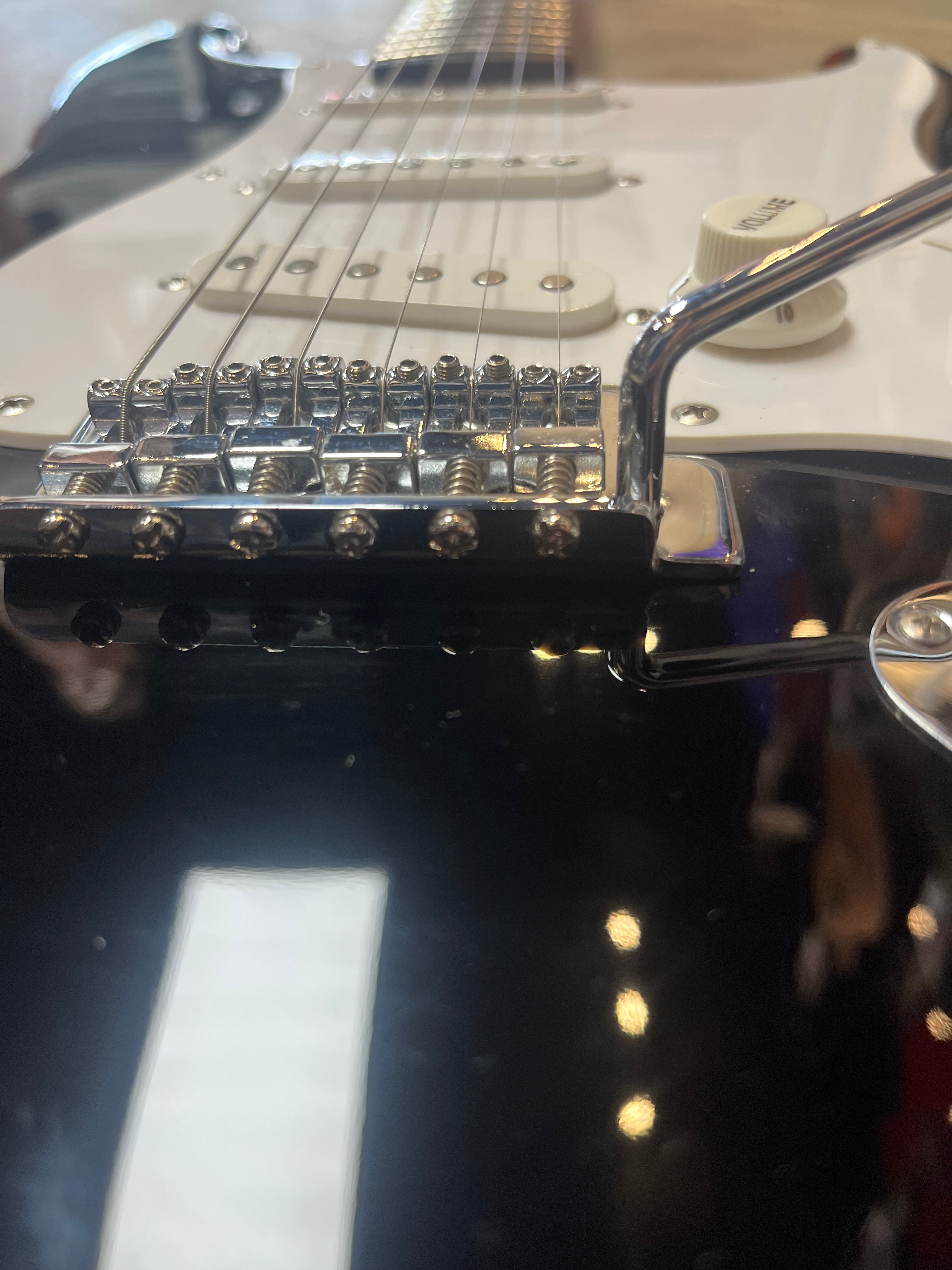 Gloss Black Squier Strat Affinity Series Electric Guitar - Great Condition