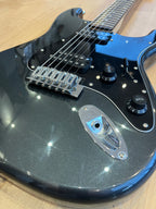 Fender Squier Strat - HH configuration, charcoal frost colour