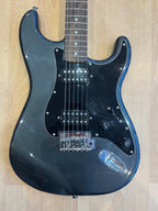 Fender Squier Strat - HH configuration, charcoal frost colour