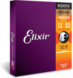 Elixir Acoustic E16027 NANO PB ACOUST 011-052 C/LIGHT SET