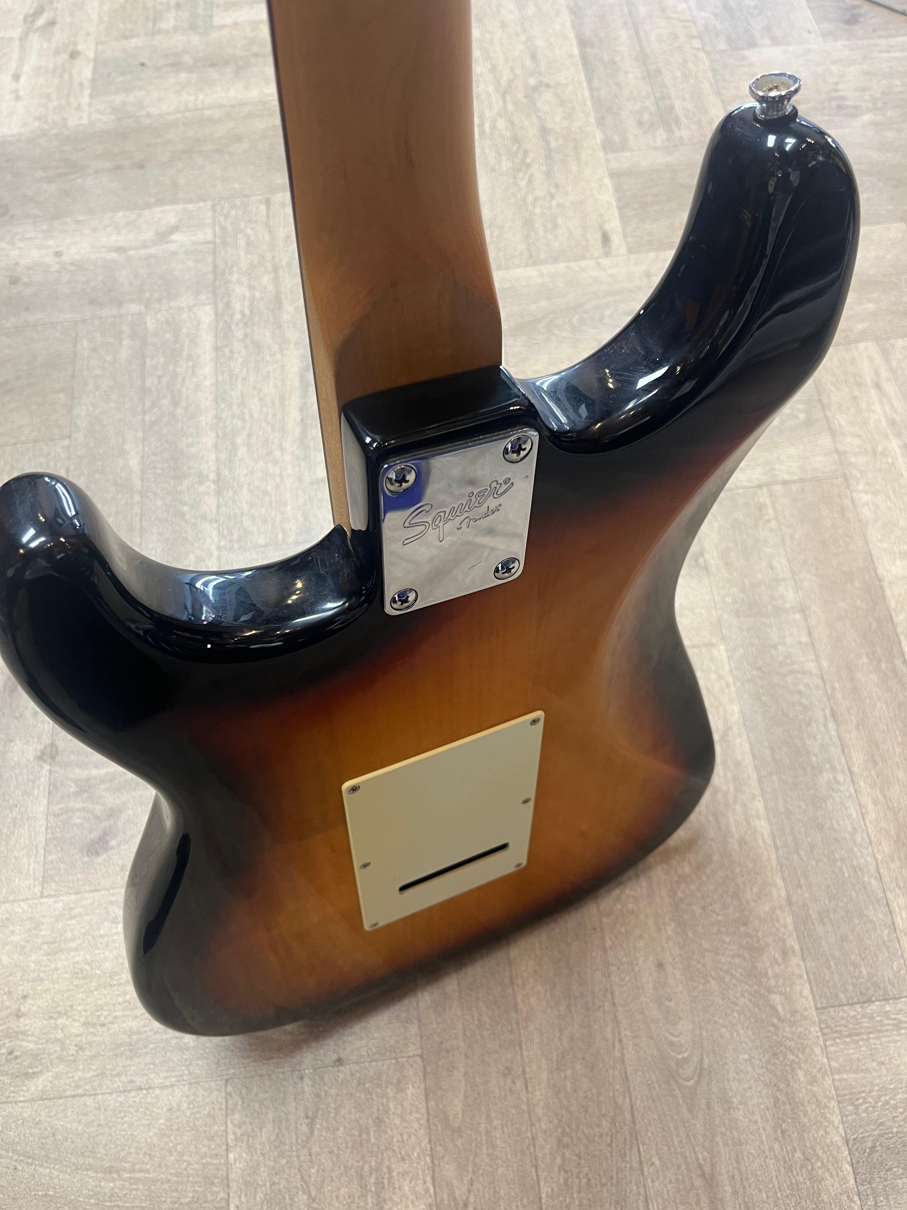 Classic Squier Bullet Strat in super cool 3 tone sunburst - good condition