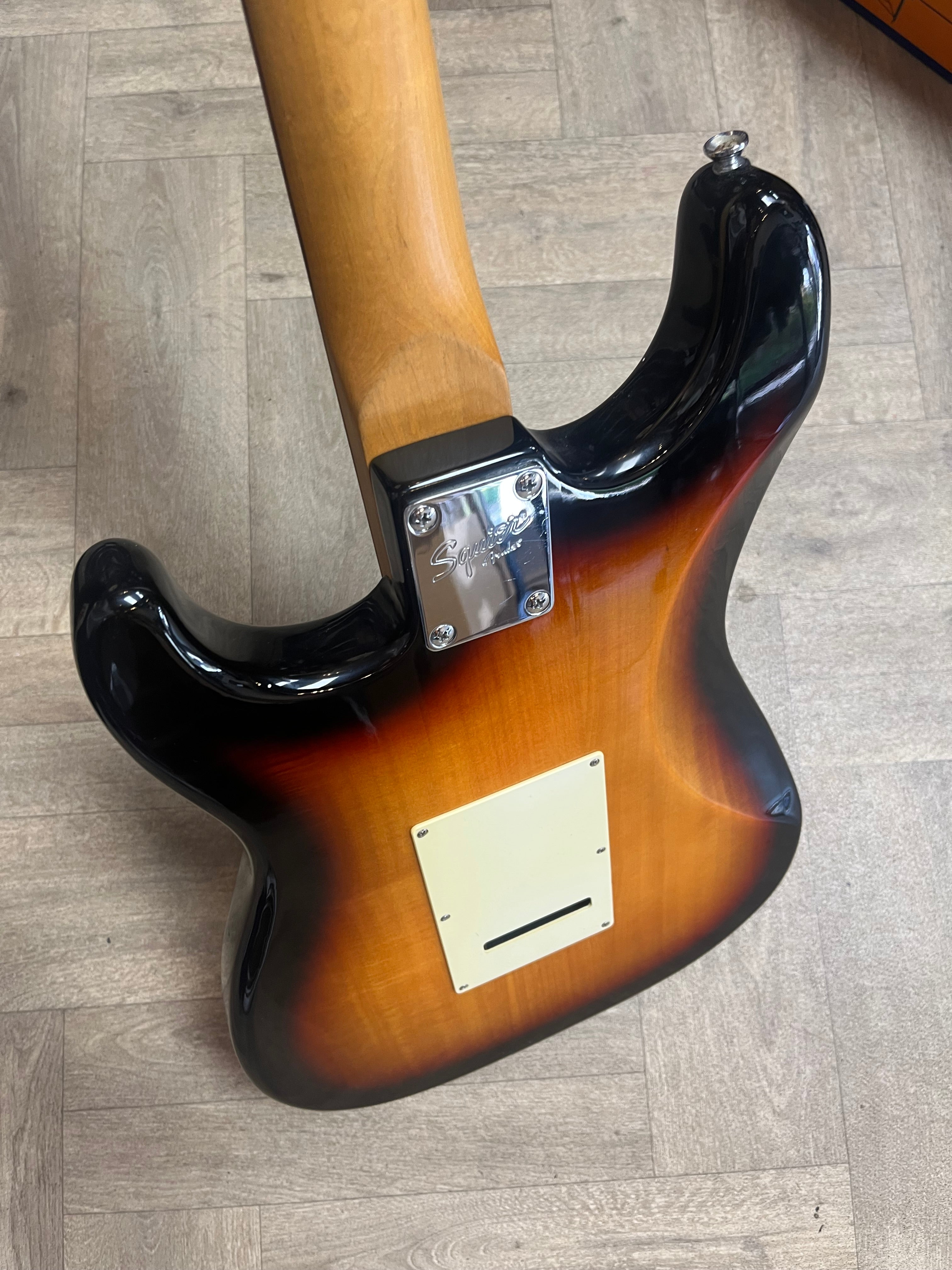 Classic Squier Bullet Strat in super cool 3 tone sunburst - good condition