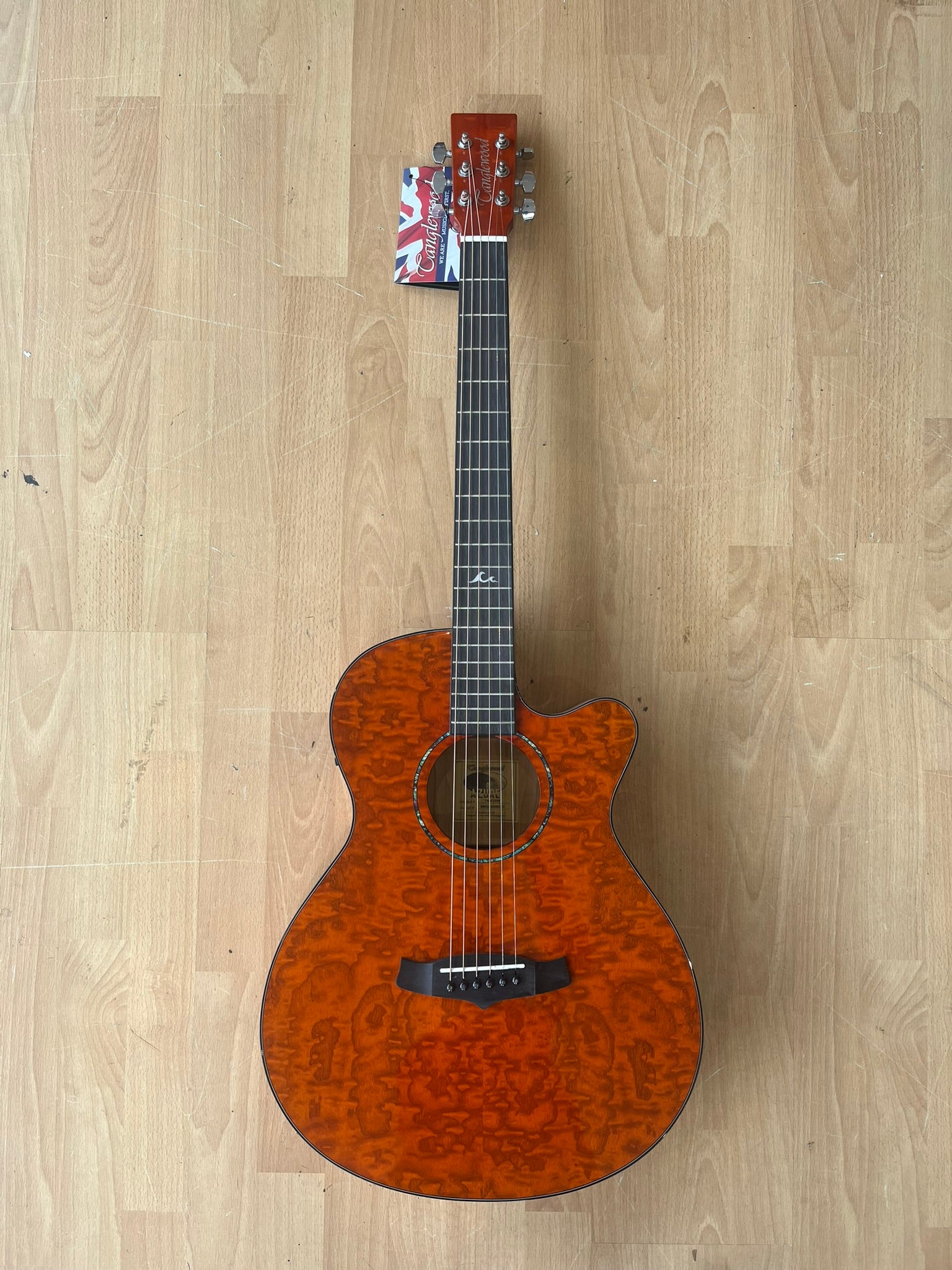 Tanglewood Azure - Honey Gloss Electro Acoustic