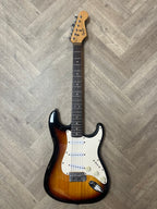 Classic Squier Bullet Strat in super cool 3 tone sunburst - good condition
