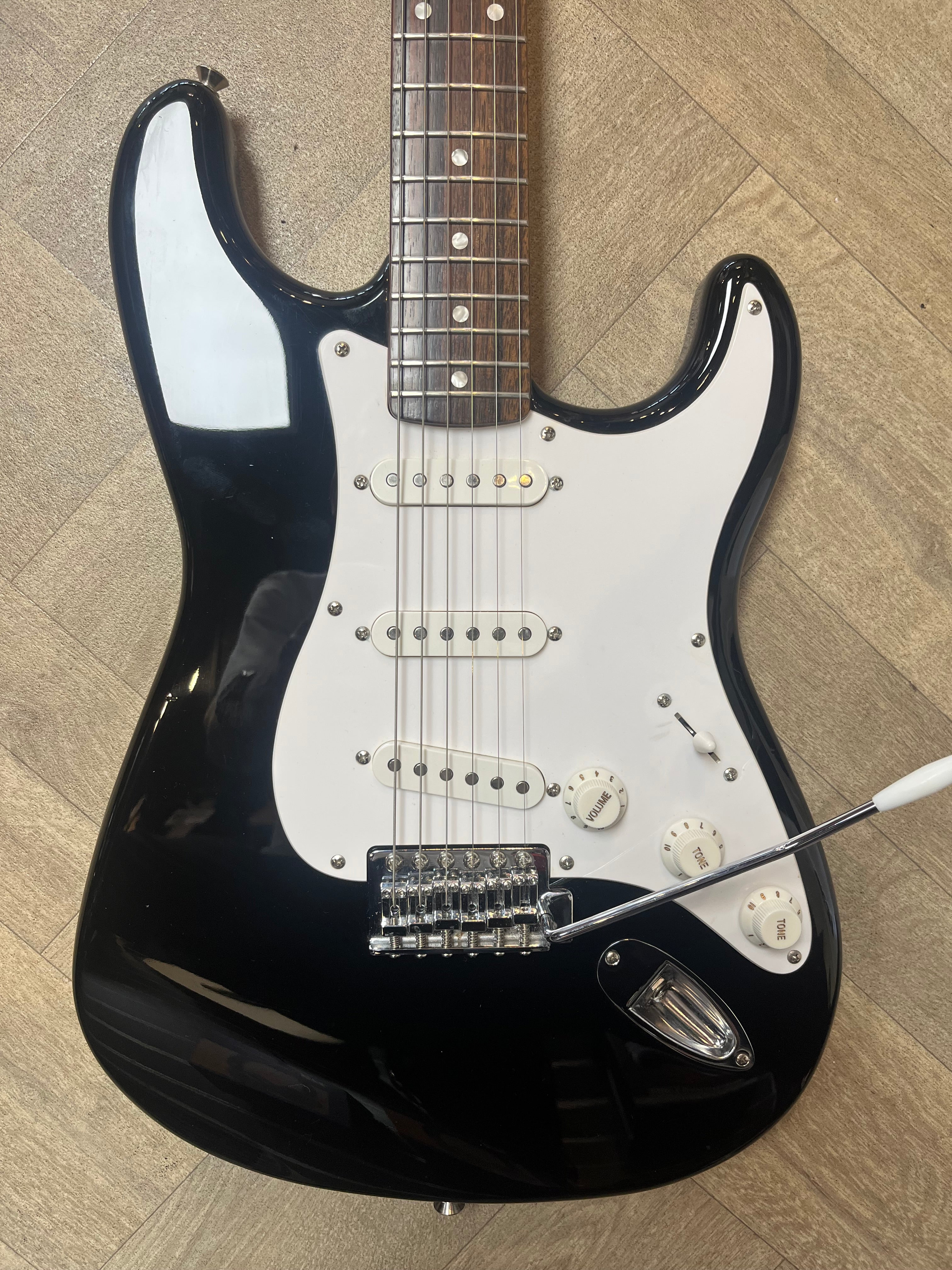 Gloss Black Squier Strat Affinity Series Electric Guitar - Great Condition