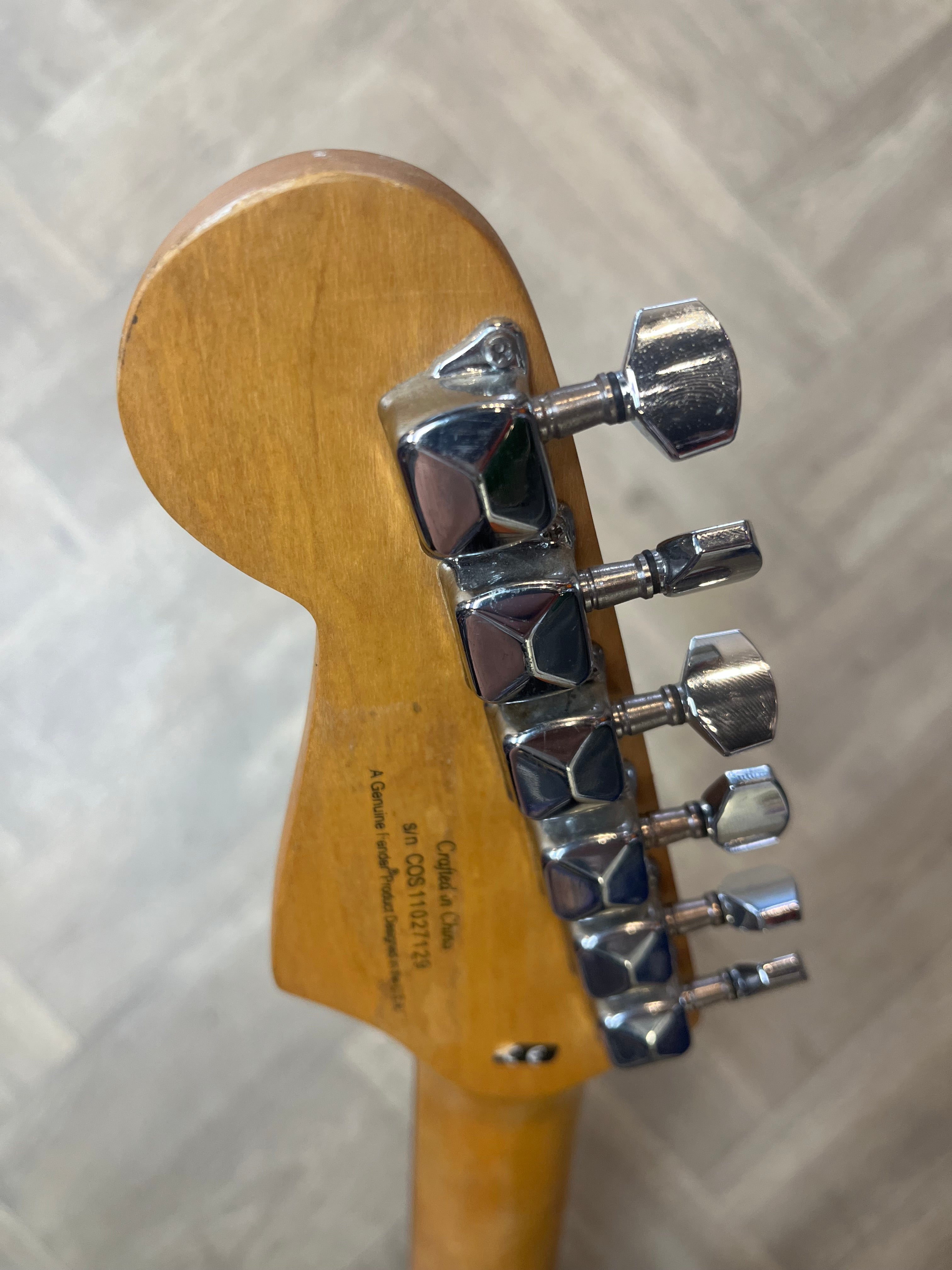 Classic Squier Bullet Strat in super cool 3 tone sunburst - good condition