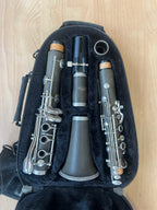 Hanson England Ebonite Clarinet – With Carry Case & Stand - missing one key