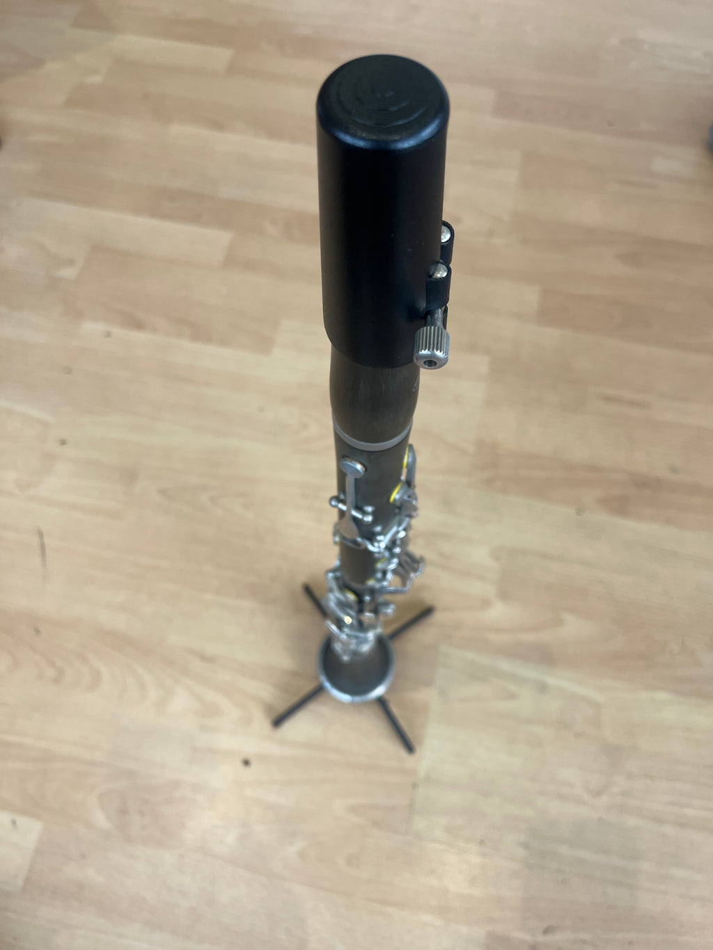 Hanson England Ebonite Clarinet – With Carry Case & Stand - missing one key