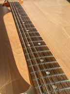 Squier Classic Vibe Strat with Beautiful Cream finish and Mint Green pickguard