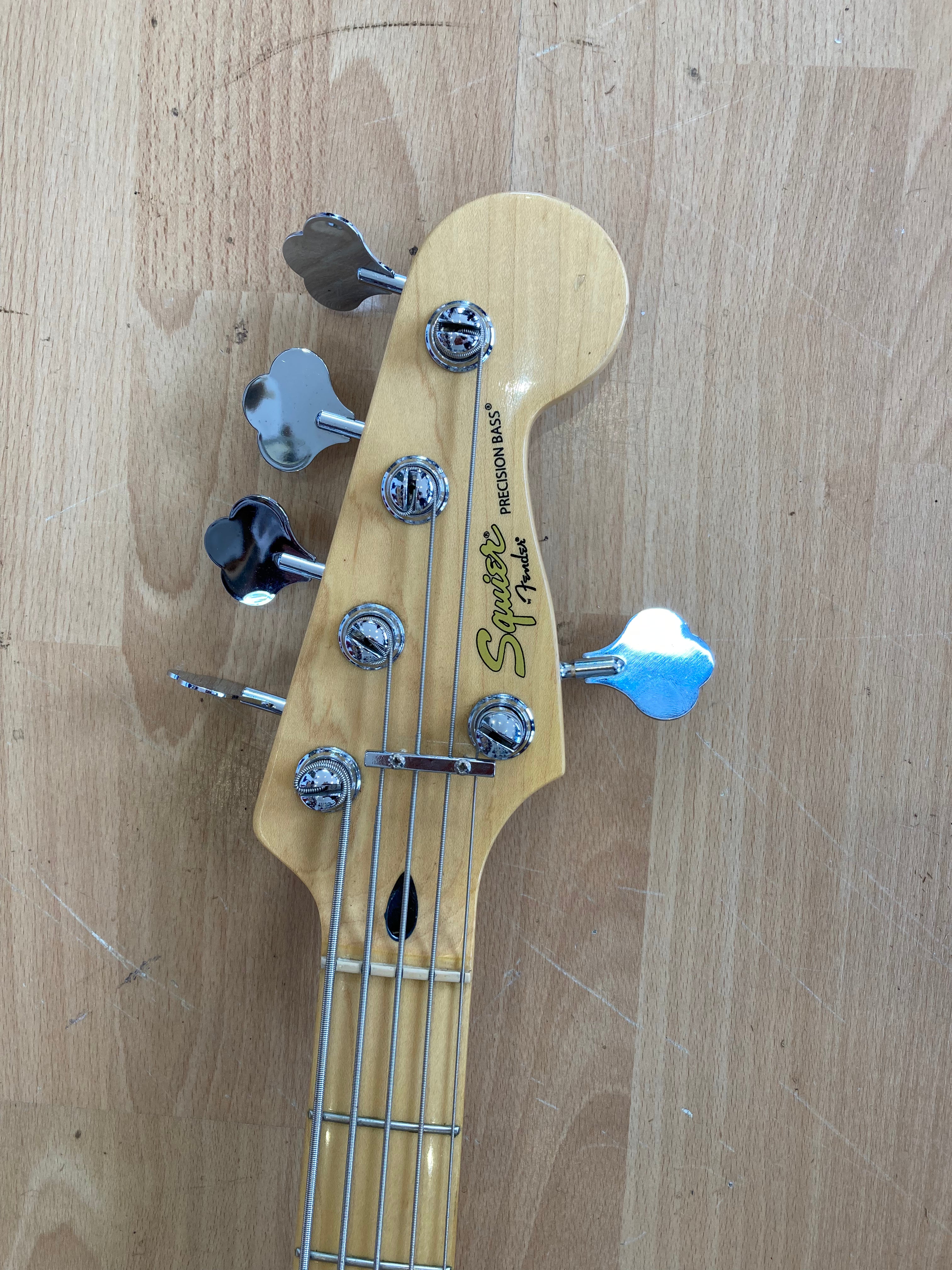 Fender Squier 5 String Precision Bass Sunburst - Excellent Condition