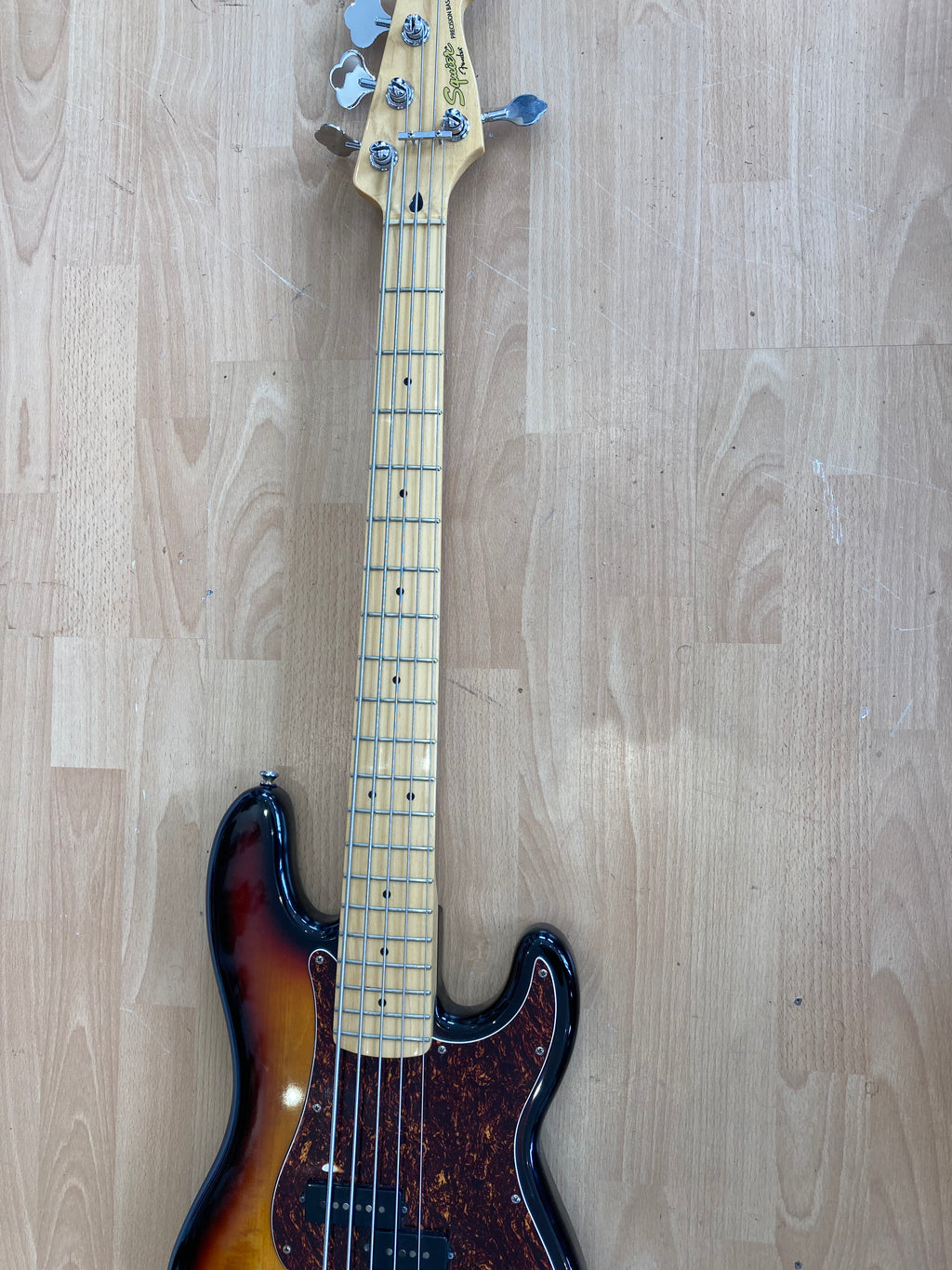 Fender Squier 5 String Precision Bass Sunburst - Excellent Condition