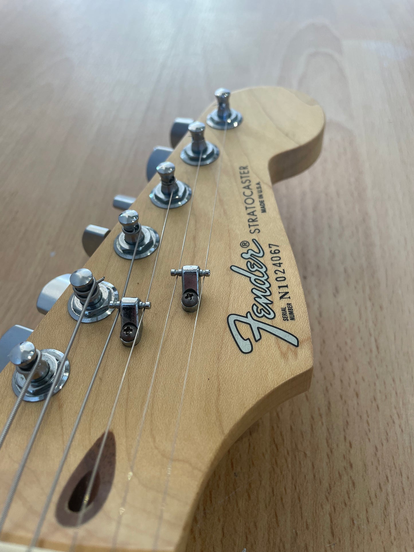 1991 Fender American Strat in Beautiful Metallic Navy, with hard case - EXCELLENT CONDITION