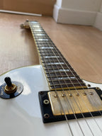 *B Stock* White Tuxedo- Style Epiphone Les Paul Custom
