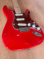 Vintage V60 Maple Coaster Series Electric Guitar ~ Gloss Red