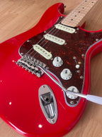 Vintage V60 Maple Coaster Series Electric Guitar ~ Gloss Red