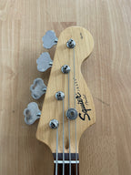 Fender Squire J Bass in Jet Black - Good Condition