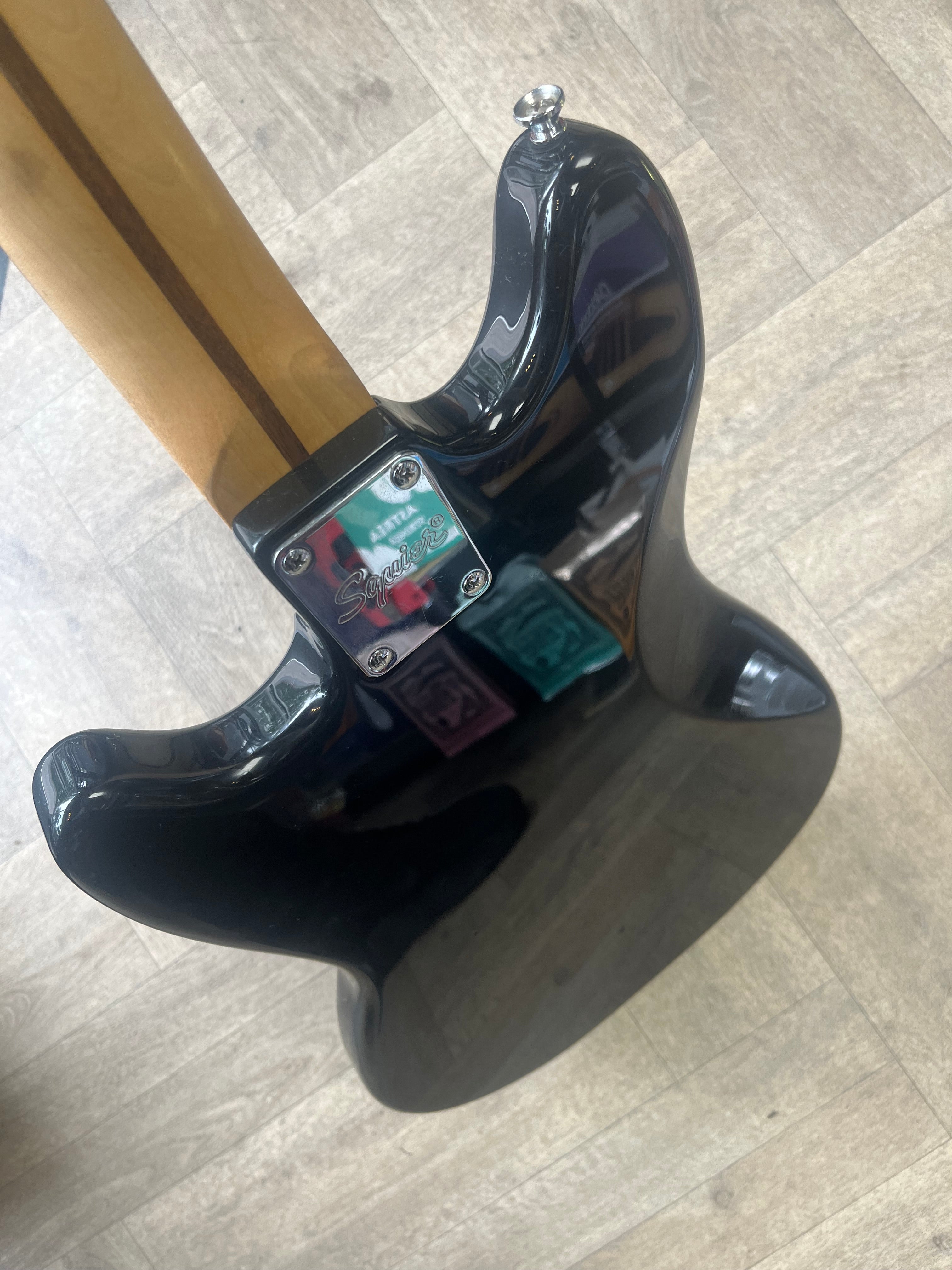 Squier By Fender Mustang Electric Guitar w/ Twin Humbuckers - GOOD CONDITION