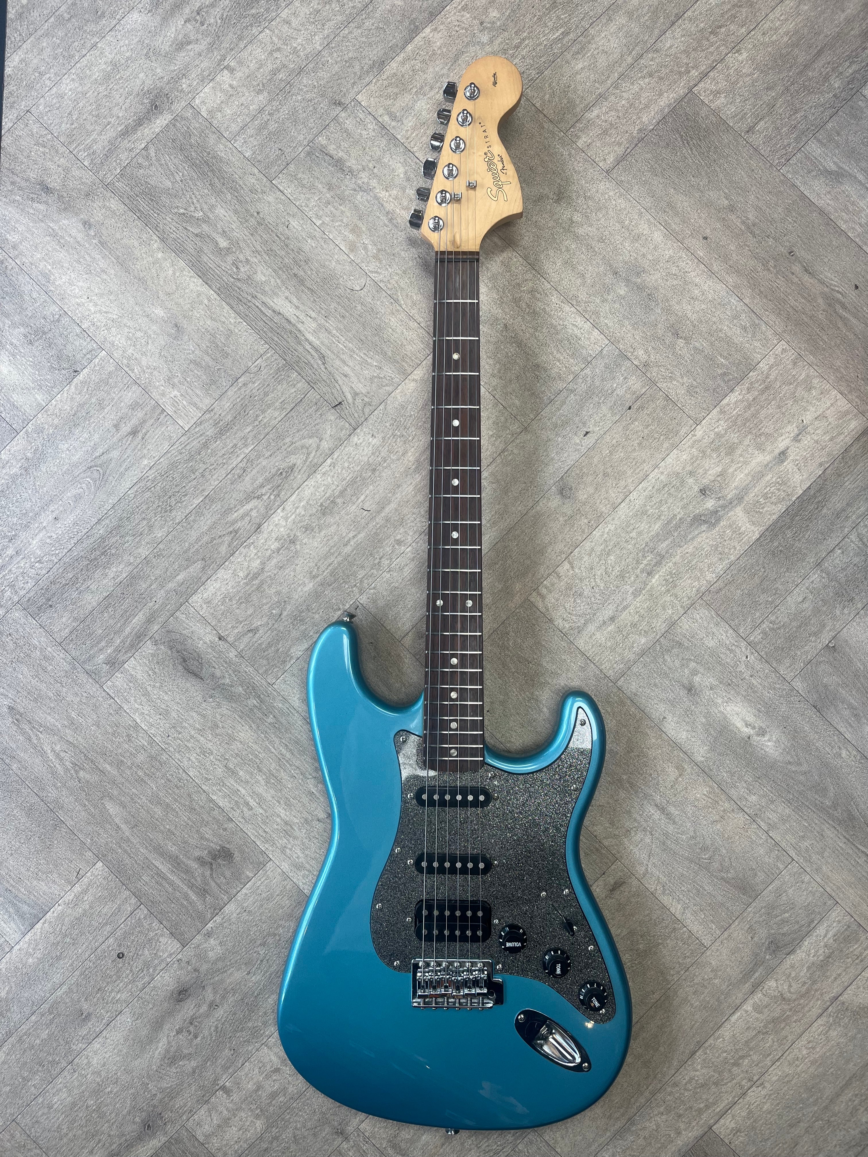 Fender Squier Strat Blue - HSS Pickup config -  EXCELLENT CONDITION