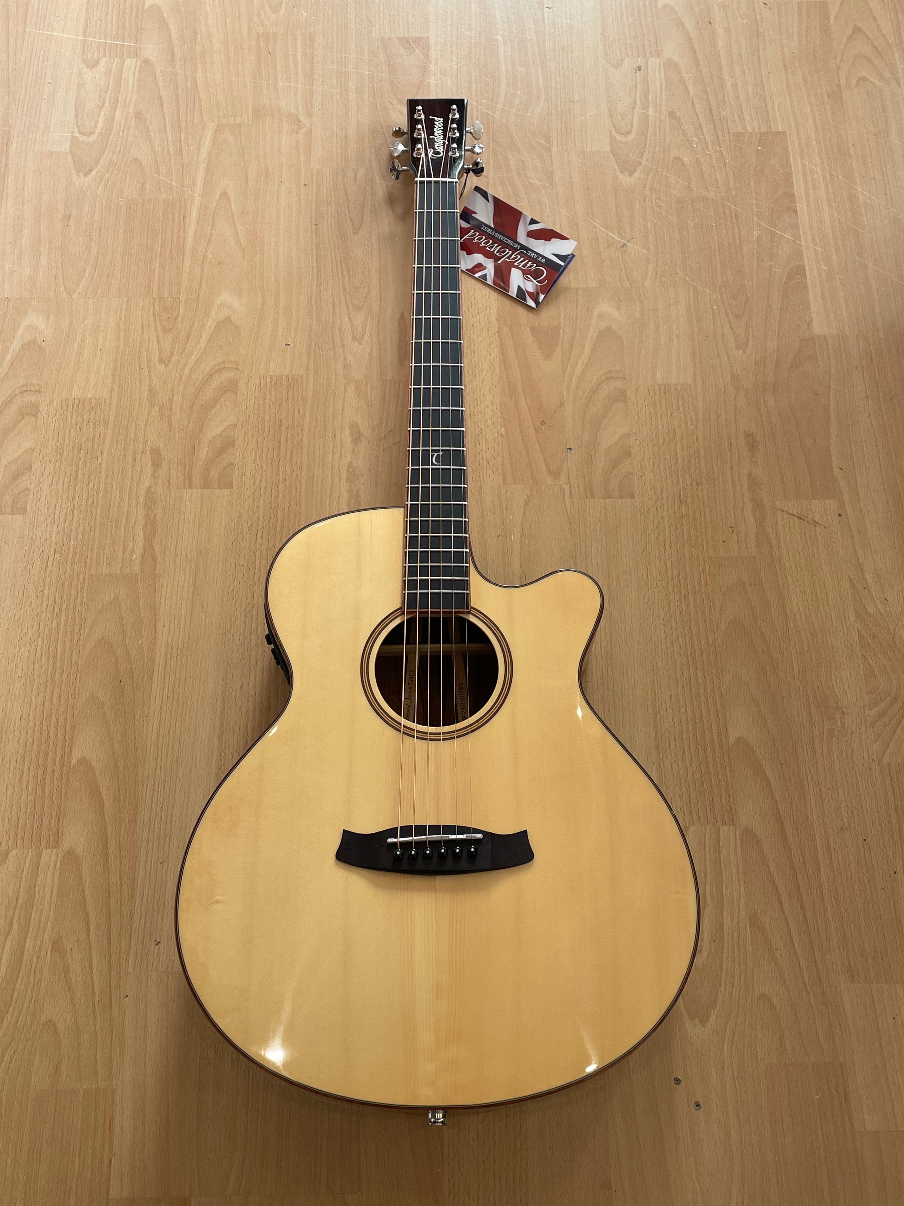 Tanglewood Java Electro Acoustic with exotic tonewoods - NEW