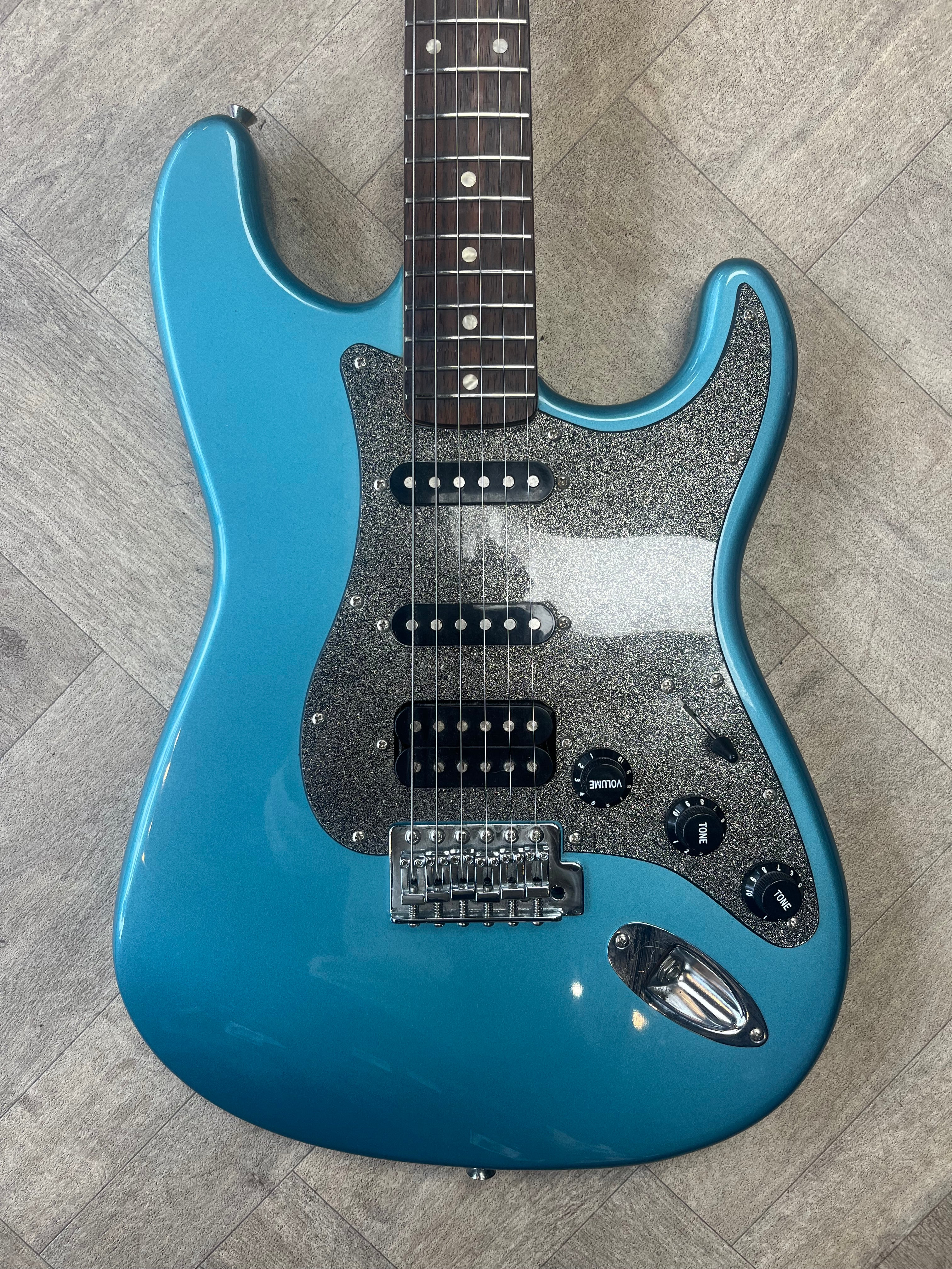 Fender Squier Strat Blue - HSS Pickup config -  EXCELLENT CONDITION