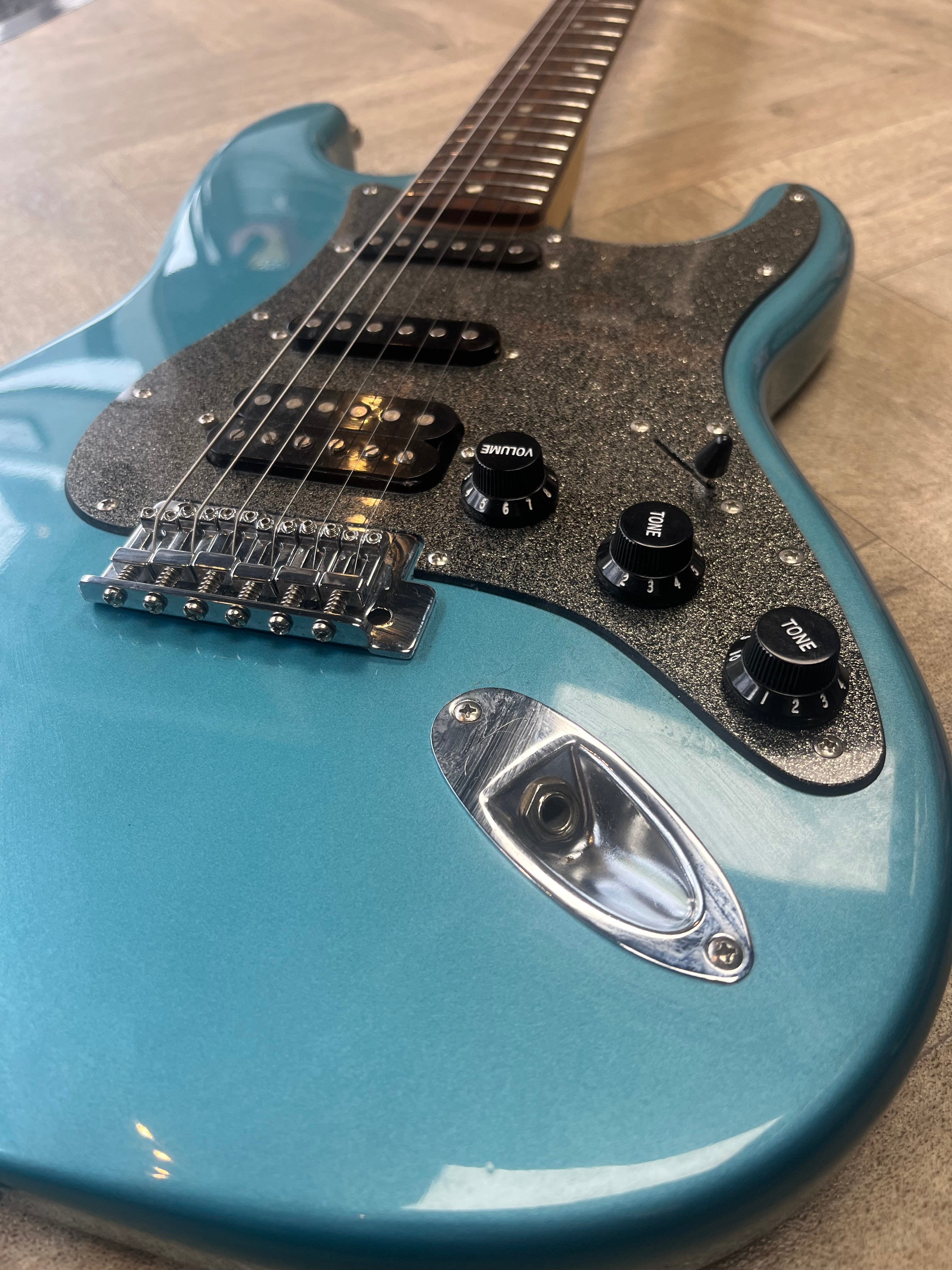 Fender Squier Strat Blue - HSS Pickup config -  EXCELLENT CONDITION