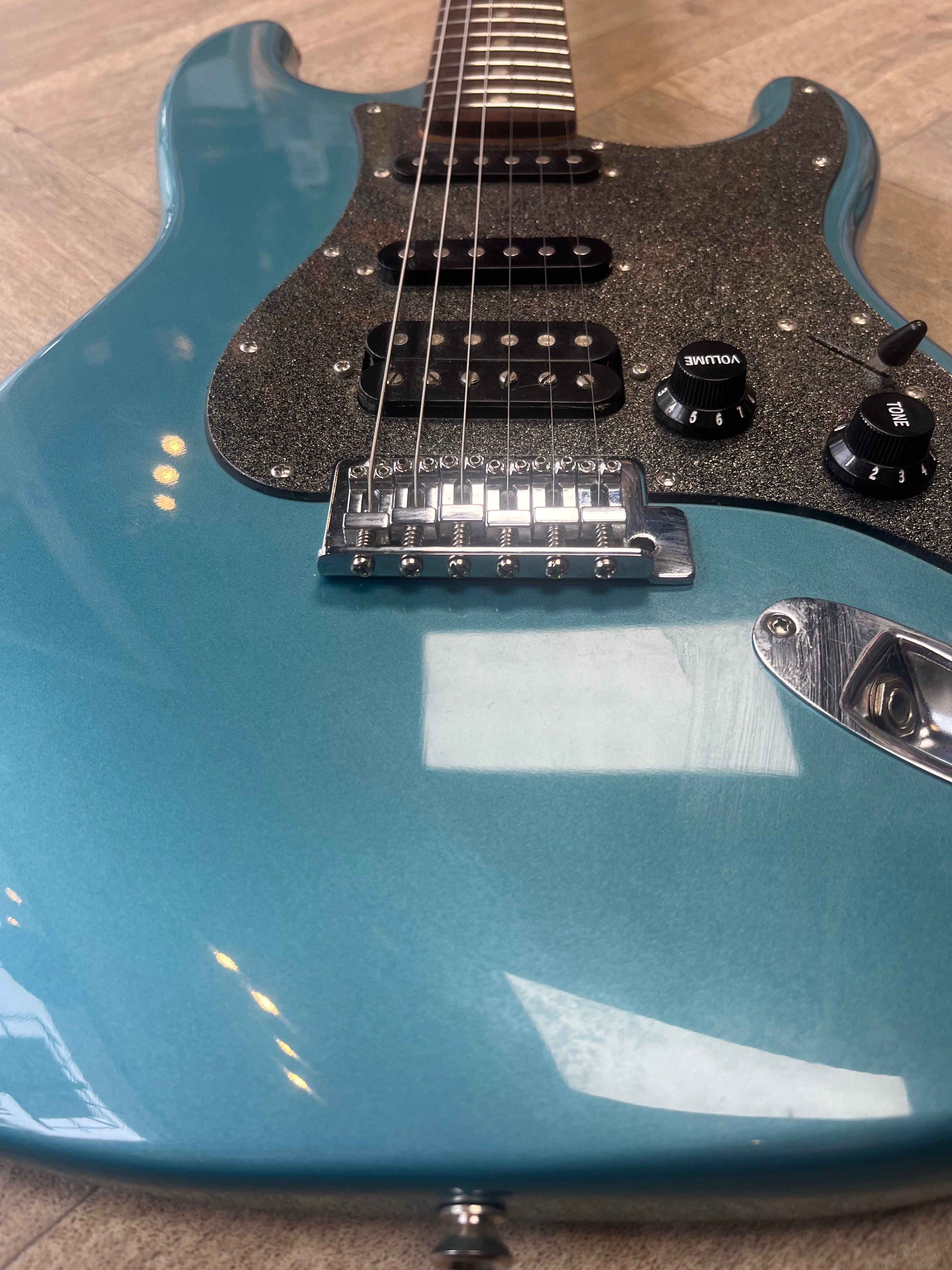 Fender Squier Strat Blue - HSS Pickup config -  EXCELLENT CONDITION