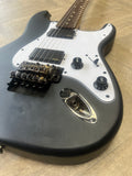 Contemporary Active Stratocaster HH with Floyd Rose in Flat Black - SOME COSMETIC DAMAGE