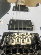 Contemporary Active Stratocaster HH with Floyd Rose in Flat Black - SOME COSMETIC DAMAGE